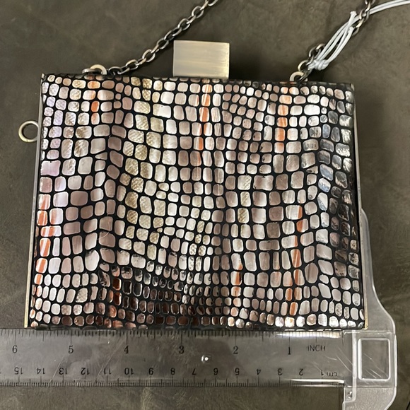NWT HOBO Alligator crocodile clutch - Picture 7 of 10